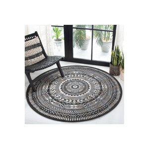 Kusový koberec Napkin black kruh - 120x120 (průměr) kruh cm Dywany Łuszczów