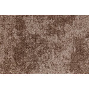 Metrážový koberec Panorama 44 tmavě hnědý - Kruh s obšitím cm Associated Weavers koberce