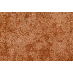 Metrážový koberec Panorama 84 oranžový - Kruh s obšitím cm Associated Weavers koberce