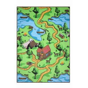 Dětský kusový koberec Aljaška Silk 5208 - 80x120 cm Ideal