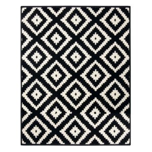Kusový koberec Hamla 105477 Black Cream - 80x150 cm Hanse Home Collection koberce