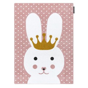 Dětský kusový koberec Petit Bunny pink - 120x170 cm Dywany Łuszczów