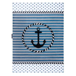 Dětský kusový koberec Petit Marine anchor sea blue - 120x170 cm Dywany Łuszczów