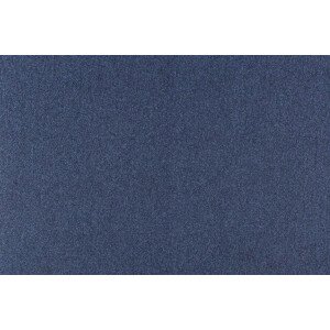 Metrážový koberec Cobalt SDN 64060 - AB tmavě modrý, zátěžový - Kruh s obšitím cm Tapibel