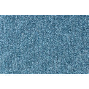 Metrážový koberec Cobalt SDN 64063 - AB tyrkysový, zátěžový - Kruh s obšitím cm Tapibel