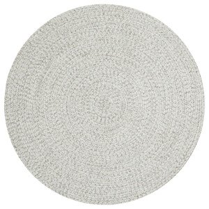 Kusový koberec Braided 105553 Light Melange kruh – na ven i na doma - 200x200 (průměr) kruh cm NORTHRUGS - Hanse Home koberce