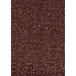 Neušpinitelný kusový koberec Nano Smart 302 vínový - 80x150 cm Lano - koberce a trávy
