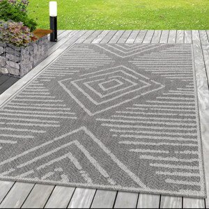 Kusový koberec Aruba 4902 grey – na ven i na doma - 80x250 cm Ayyildiz koberce