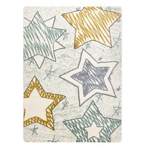 Dětský kusový koberec Petit Stars green - 200x290 cm Dywany Łuszczów