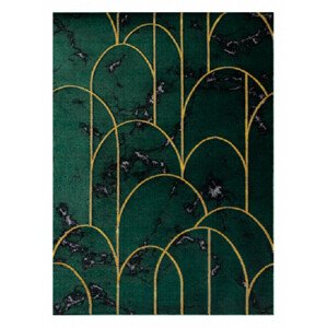 Kusový koberec Emerald 1016 green and gold - 80x150 cm Dywany Łuszczów