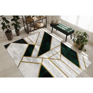 Kusový koberec Emerald 1015 green and gold - 200x290 cm Dywany Łuszczów