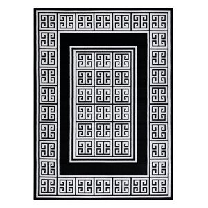 Kusový koberec Gloss 6776 85 greek black/ivory - 200x290 cm Dywany Łuszczów