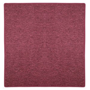 Kusový koberec Astra vínová čtverec - 400x400 cm Vopi koberce