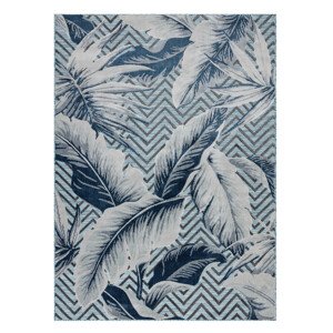 Kusový koberec Botanic 65242 Feathers aqua – na ven i na doma - 78x150 cm Dywany Łuszczów