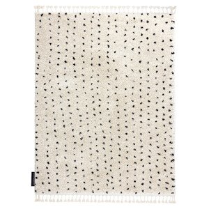 AKCE: 120x170 cm Kusový koberec Berber Syla B752 dots cream - 120x170 cm Dywany Łuszczów