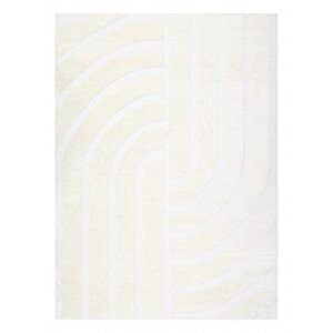 Kusový koberec Mode 8631 geometric cream - 80x150 cm Dywany Łuszczów