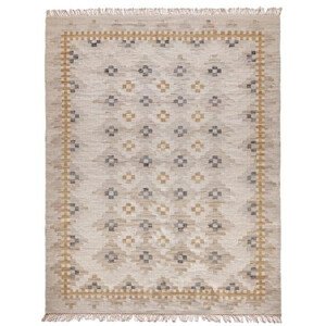 Ručně vázaný kusový koberec Sultan DESP P87 Ivory White Gold - 80x150 cm Diamond Carpets koberce