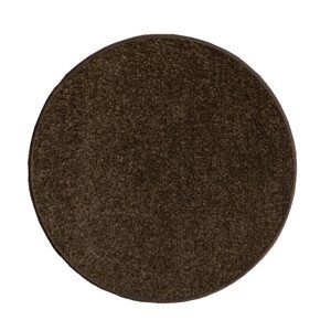 AKCE: 100x100 (průměr) kruh cm Eton 97 hnědý koberec kulatý - 100x100 (průměr) kruh cm Vopi koberce