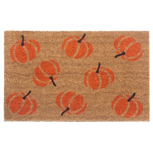 Rohožka Halloween - oranžové tykve 105677 - 45x75 cm Hanse Home Collection koberce