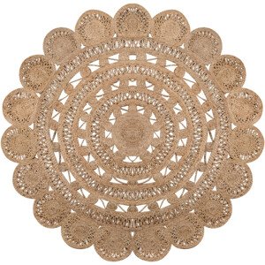 Kusový koberec Handmade Jute Eden kruh - 150x150 (průměr) kruh cm Flair Rugs koberce