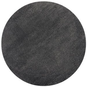 Kusový koberec Shaggy Teddy Charcoal kruh - 133x133 (průměr) kruh cm Flair Rugs koberce