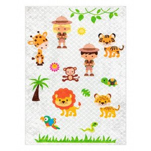 Dětský kusový koberec Junior 52104.801 Safari grey - 160x220 cm Dywany Łuszczów
