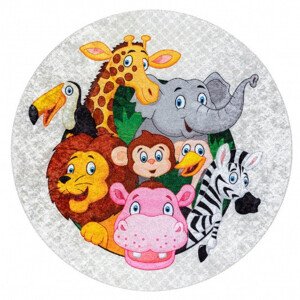 Dětský kusový koberec Junior 51595.801 Africa - 120x120 (průměr) kruh cm Dywany Łuszczów