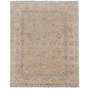 Ručně vázaný kusový koberec DCM III DESP HK15 White Mix - 80x150 cm Diamond Carpets koberce