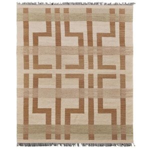 Ručně vázaný kusový koberec Leonidas DESP P124 Beige Mix - 80x150 cm Diamond Carpets koberce