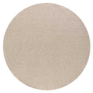 Kusový koberec Timo 6272 Beige kruh – na ven i na doma - 120x120 (průměr) kruh cm Dywany Łuszczów