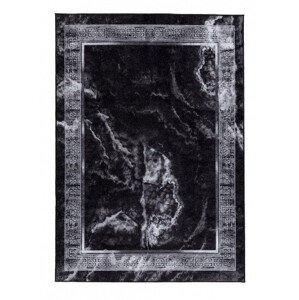 Kusový koberec Miro 51278.810 Marble black / white - 120x170 cm Dywany Łuszczów