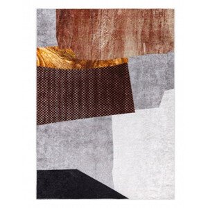Kusový koberec Miro 52100.801 Geometric grey - 120x170 cm Dywany Łuszczów