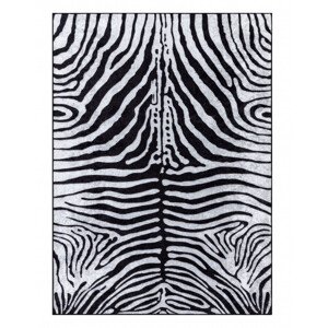 Kusový koberec Miro 51331.803 Zebra black / white - 160x220 cm Dywany Łuszczów