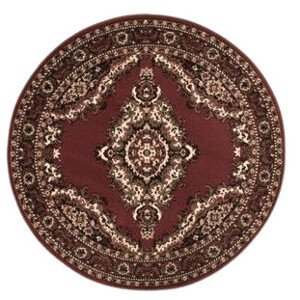 Kusový koberec TEHERAN T-102 brown kruh - 160x160 (průměr) kruh cm Alfa Carpets