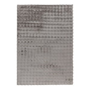 Kusový koberec My Aspen 485 silver - 80x80 (průměr) kruh cm Obsession koberce