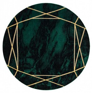 AKCE: 120x120 (průměr) kruh cm Kusový koberec Emerald 1022 green and gold kruh - 120x120 (průměr) kruh cm Dywany Łuszczów