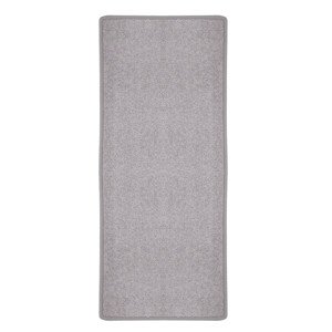 AKCE: 160x80 cm s obšitím Běhoun na míru Eton šedý 73 s obšitím - šíře 80 cm s obšitím Aladin Holland carpets
