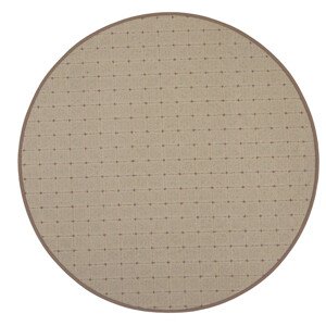 AKCE: 57x57 (průměr) kruh cm Kusový koberec Udinese béžový new kruh - 57x57 (průměr) kruh cm Condor Carpets