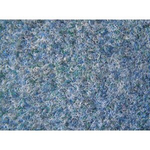 AKCE: 80x400 cm Metrážový koberec Rambo 77 modrý, zátěžový - Bez obšití cm Spoltex koberce Liberec