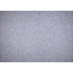 AKCE: 100x265 cm Metrážový koberec Quick step šedý - neúčtujeme odřezky z role! - Bez obšití cm Vopi koberce