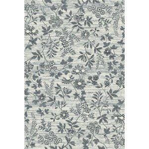 Kusový koberec Flowers grey - 80x150 cm Alfa Carpets