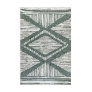 Kusový koberec Gemini 106015 Green z kolekce Elle – na ven i na doma - 120x170 cm ELLE Decoration koberce