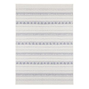 AKCE: 80x150 cm Kusový koberec Twin Supreme 103752 Bahamas Cream/Blue – na ven i na doma - 80x150 cm NORTHRUGS - Hanse Home koberce