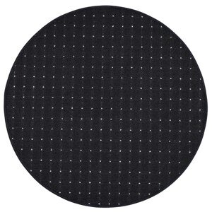 AKCE: 300x300 (průměr) kruh cm Kusový koberec Udinese antracit kruh - 300x300 (průměr) kruh cm Condor Carpets