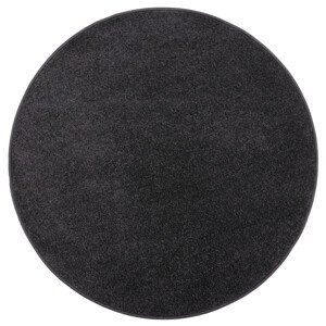 AKCE: 67x67 (průměr) kruh cm Kusový koberec Eton černý 78 kruh - 67x67 (průměr) kruh cm Vopi koberce