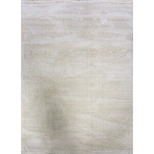 AKCE: 80x150 cm Kusový koberec Microsofty 8301 White - 80x150 cm Berfin Dywany