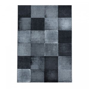 AKCE: 80x250 cm Kusový koberec Costa 3526 black - 80x250 cm Ayyildiz koberce