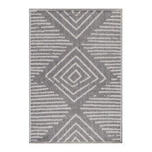 AKCE: 80x150 cm Kusový koberec Aruba 4902 grey – na ven i na doma - 80x150 cm Ayyildiz koberce