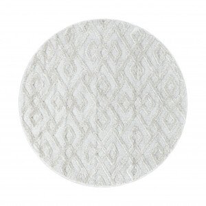 AKCE: 160x160 (průměr) kruh cm Kusový koberec Pisa 4708 Cream kruh - 160x160 (průměr) kruh cm Ayyildiz koberce