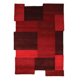 DOPRODEJ: 90x150 cm Kusový koberec Abstract Collage Red - 90x150 cm Flair Rugs koberce